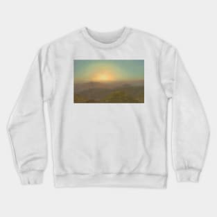 Morning Landscape by Frederic Edwin Church Crewneck Sweatshirt